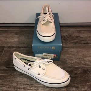 white sperrys